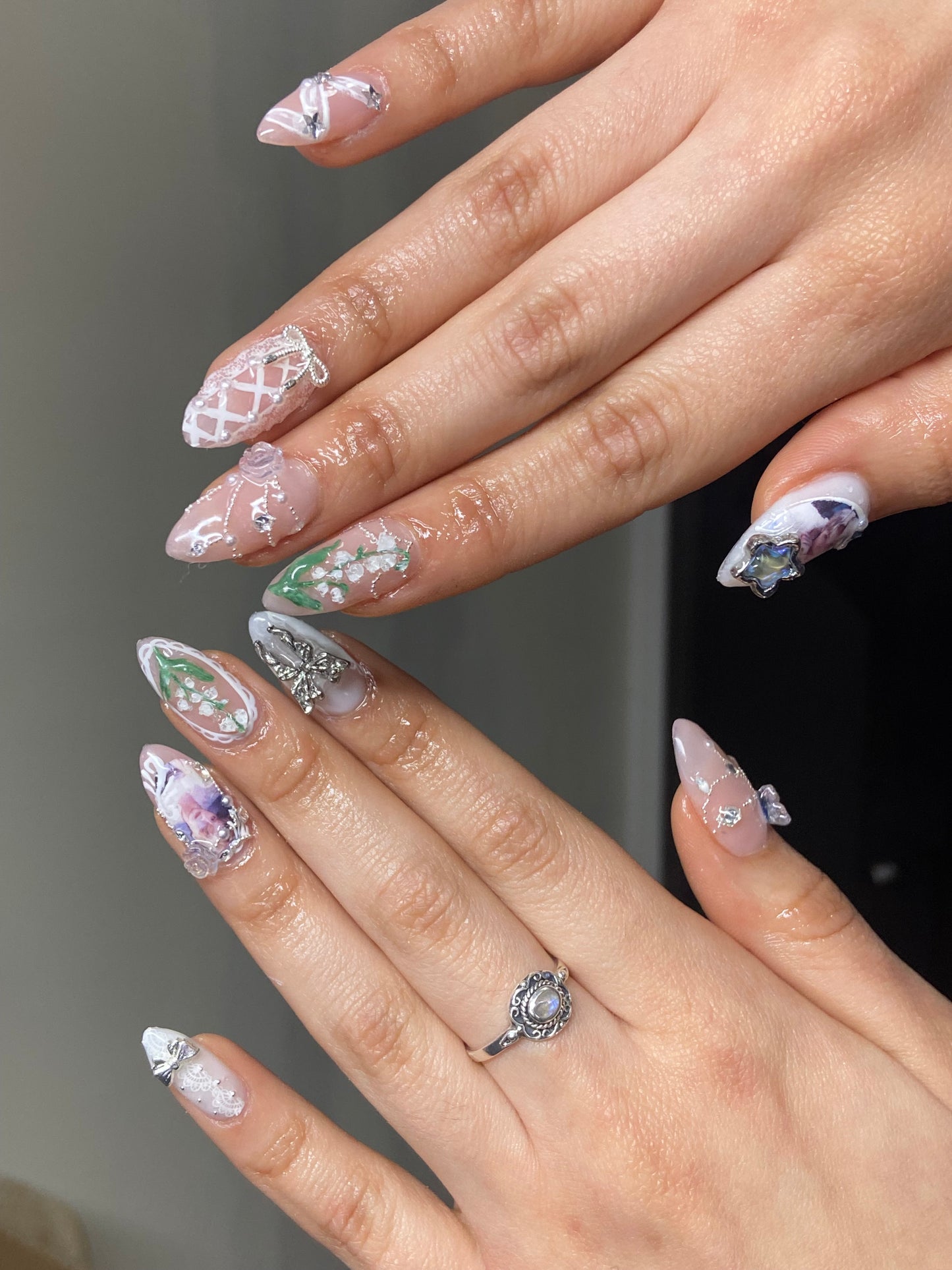 Elegance - Txt nails