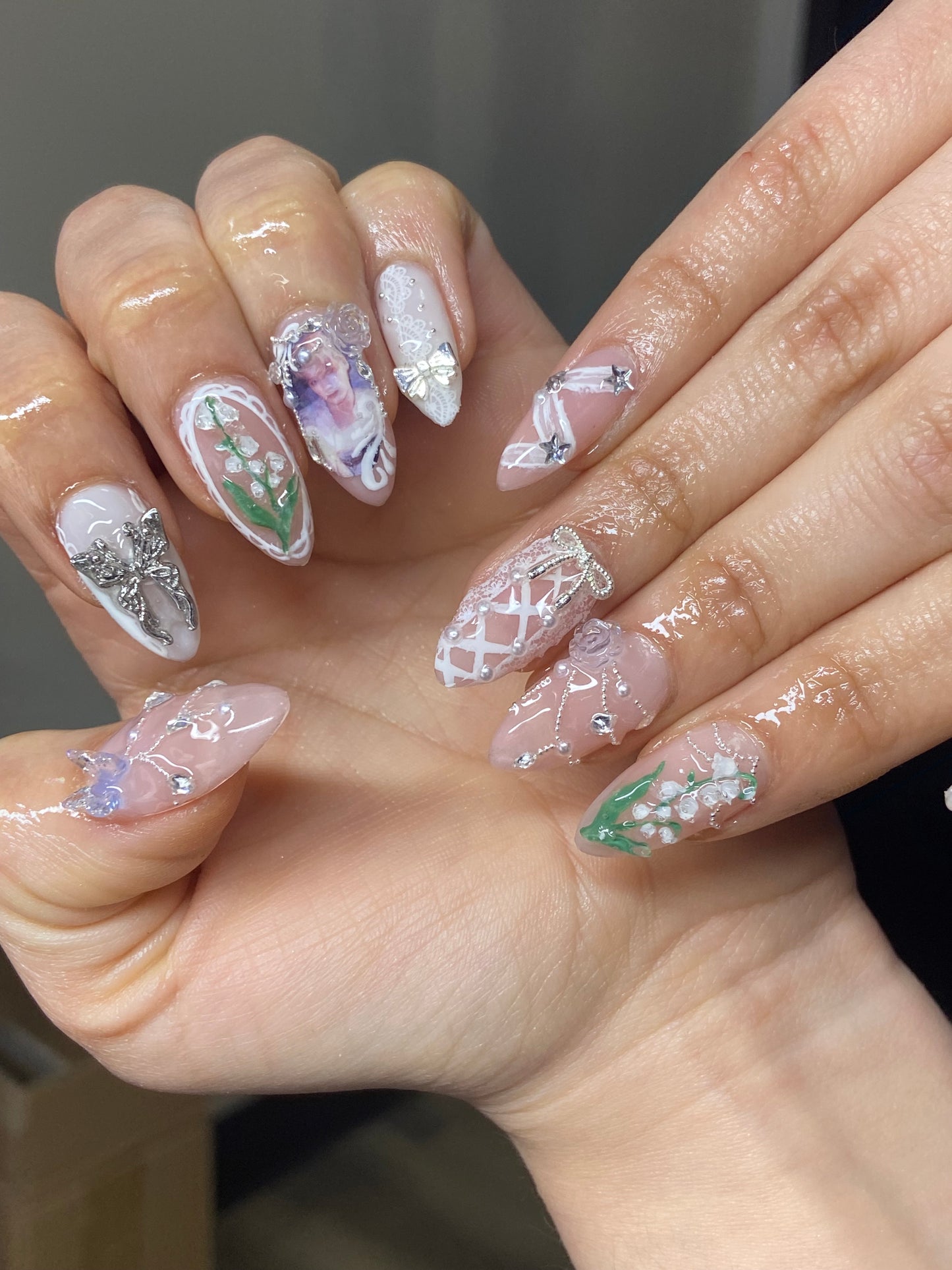 Elegance - Txt nails